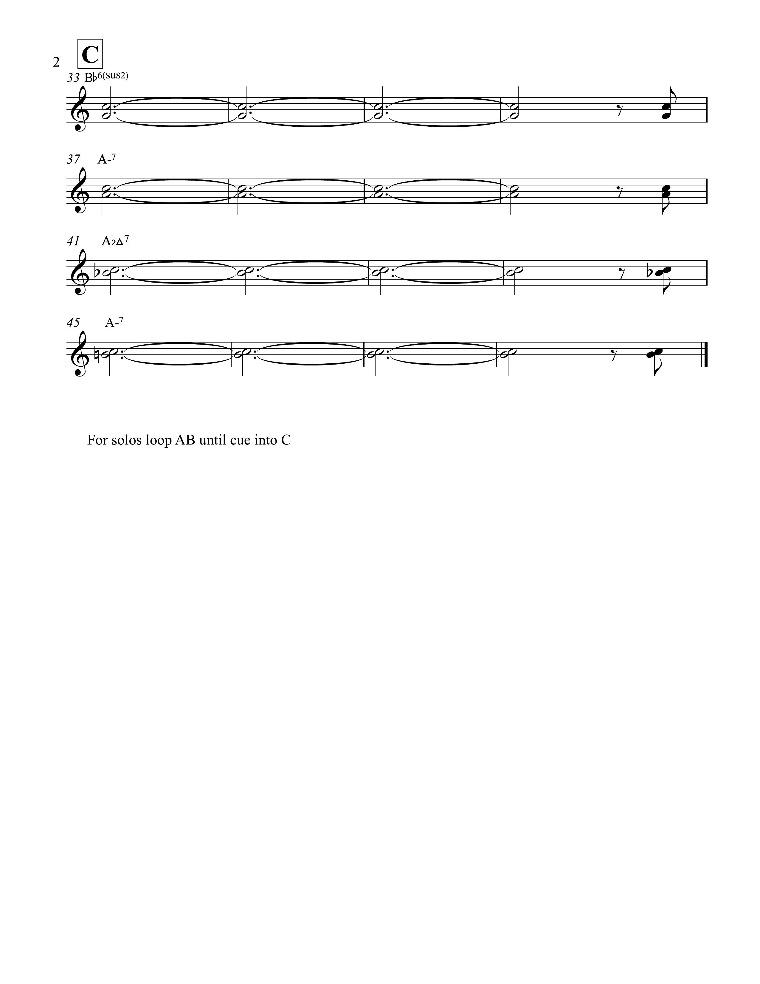 Esau Sheet Music Page 2